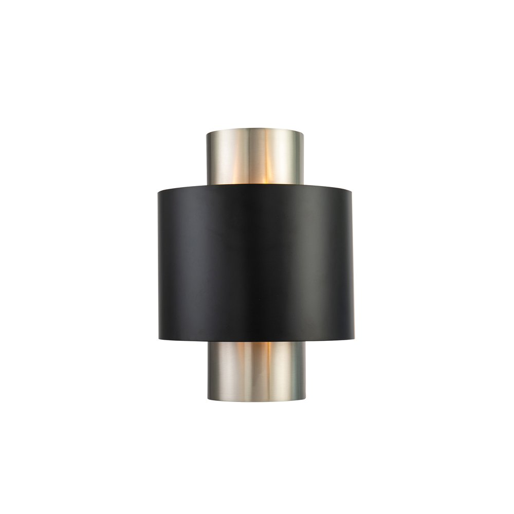 Logan Wall Lamp - Satin Nickel Plating