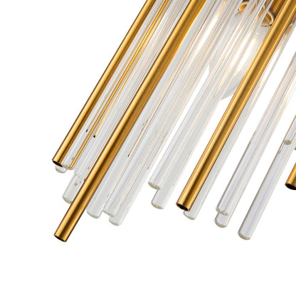 Clarins Wall Lamp - Brass & Clear