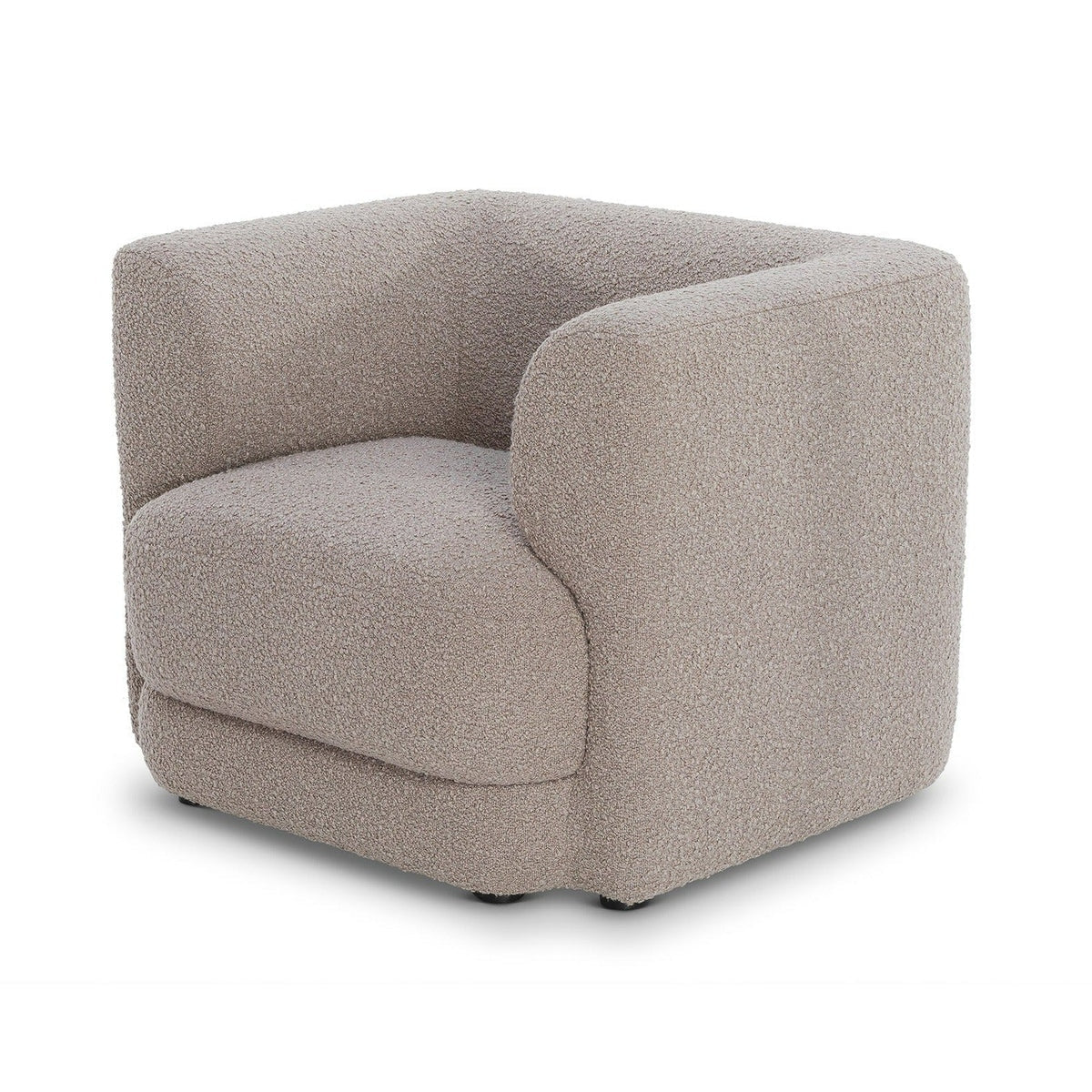 Lexington Occasional Chair - Beverly Boucle Espresso Grey