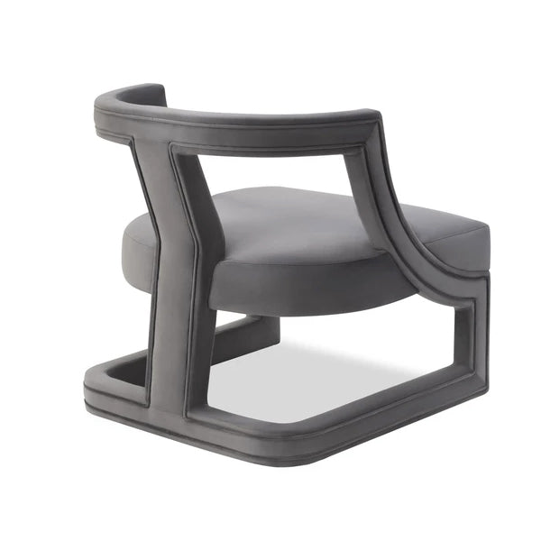 Jimi Occasional Chair - Night Grey Velvet