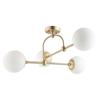 Bella 4 Light Ceiling Light - Gold