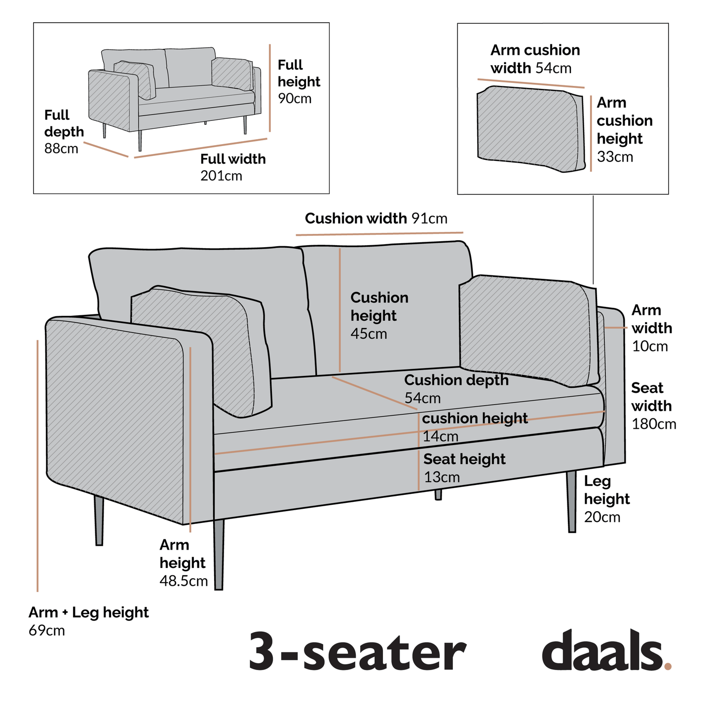 Pelham Teal Blue Velvet Fabric Sofa