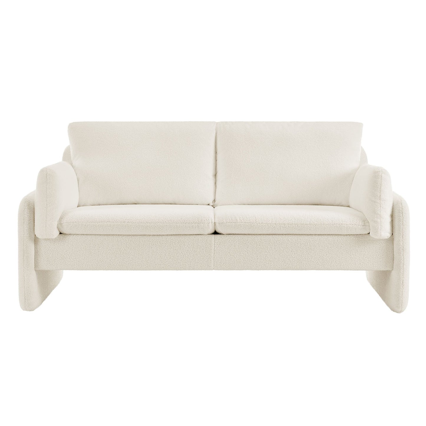 Clapham 2-Seater Ecru Boucle Sofa