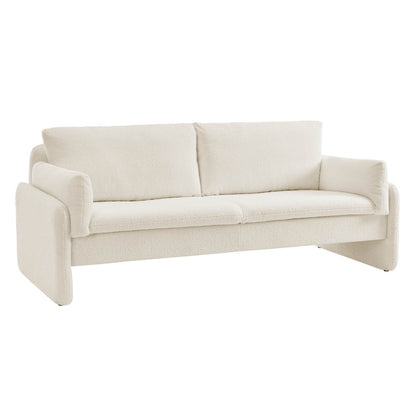 Clapham 3-Seater Ecru Boucle Sofa