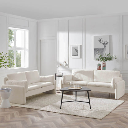 Clapham 2-Seater Ecru Boucle Sofa