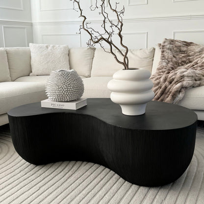 Leonardo - Minimal Onyx Shaped Coffee Table Large