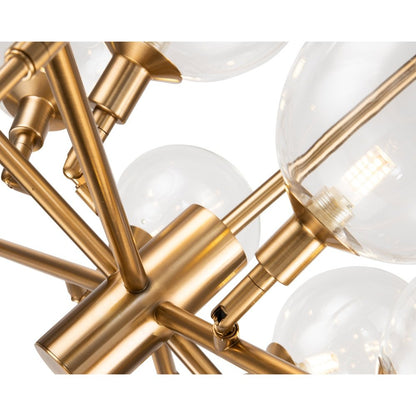 Baldwin Ceiling Lamp - Antique Brass