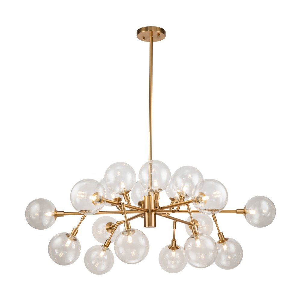 Baldwin Ceiling Lamp - Antique Brass