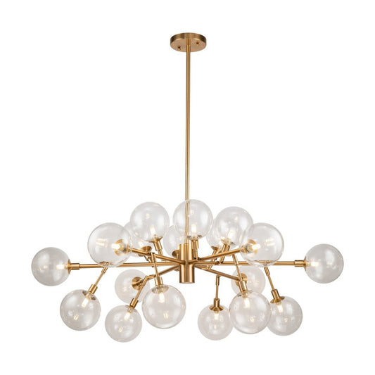 Baldwin Ceiling Lamp - Antique Brass