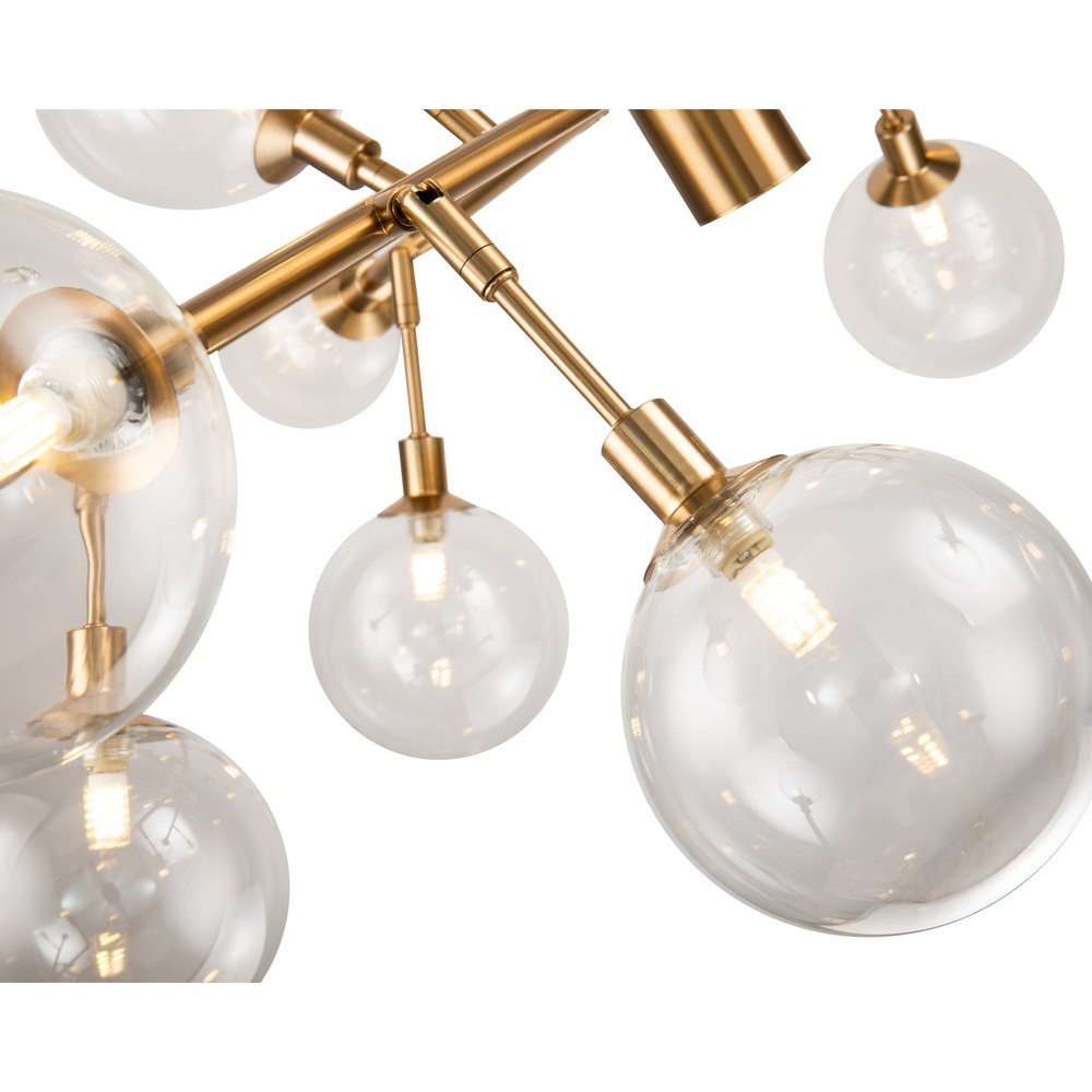 Baldwin Ceiling Lamp - Antique Brass