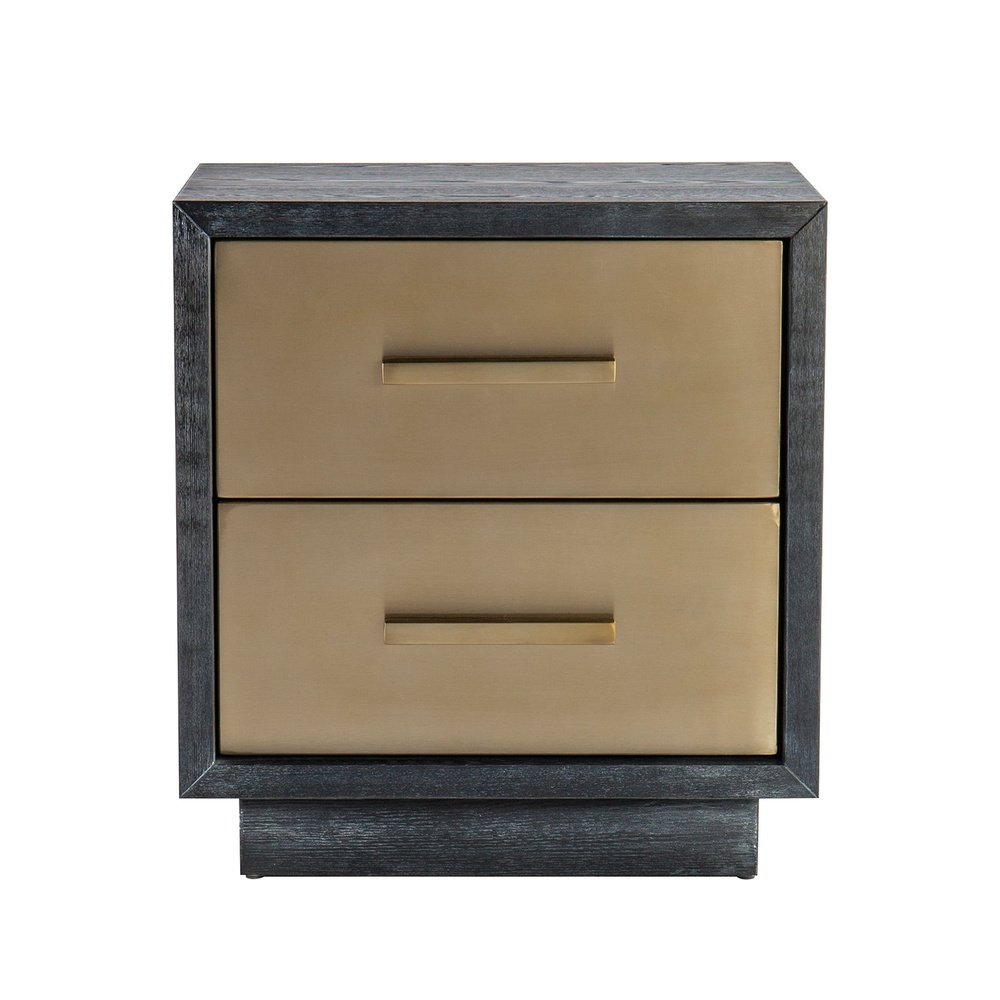 Camden Bedside Table - Brushed Brass