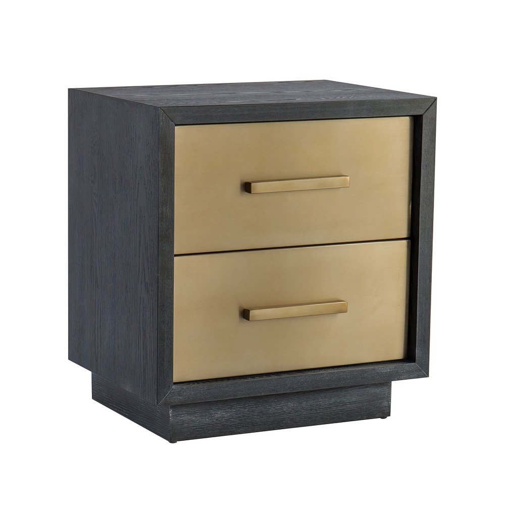 Camden Bedside Table - Brushed Brass