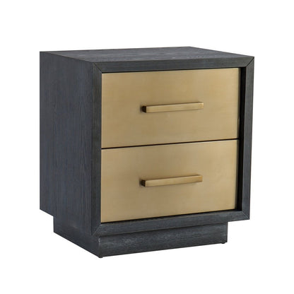 Camden Bedside Table - Brushed Brass