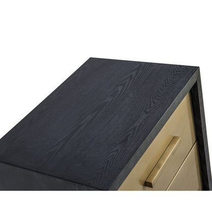 Camden Bedside Table - Brushed Brass