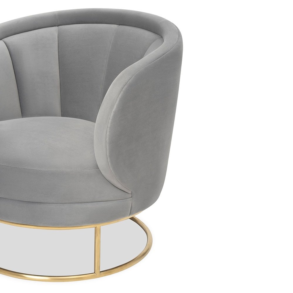 Mila Occasional Chair - Kaster Horizon Grey