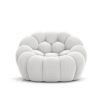 Lumo Mini: White Compressed Bubble Chair | Fauteuil Bubble Lumo