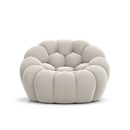 Lumo Mini: Compressed Bubble Chair with Rope Detailing - Fauteuil