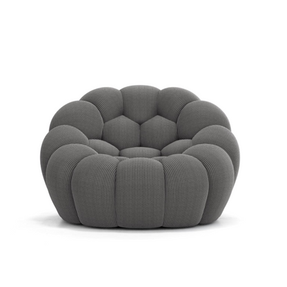 Lumo Mini: Compact Black Bubble Chair for Modern Spaces