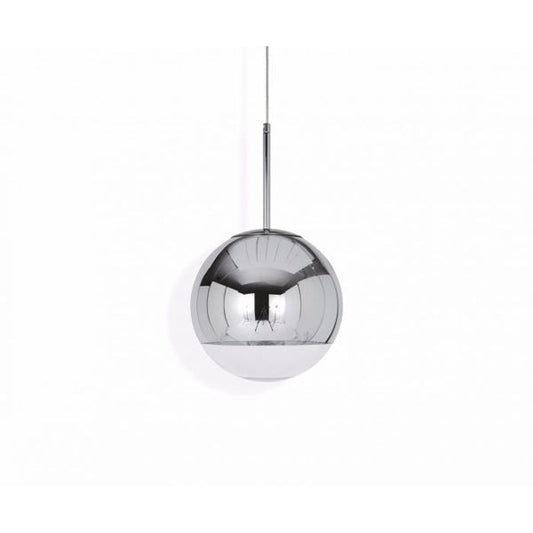 Mirror Ball LED Pendant Light - Chrome