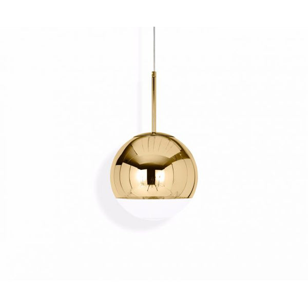 Mirror Ball LED Pendant Light - Gold
