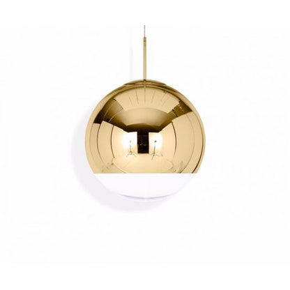 Mirror Ball LED Pendant Light - Gold