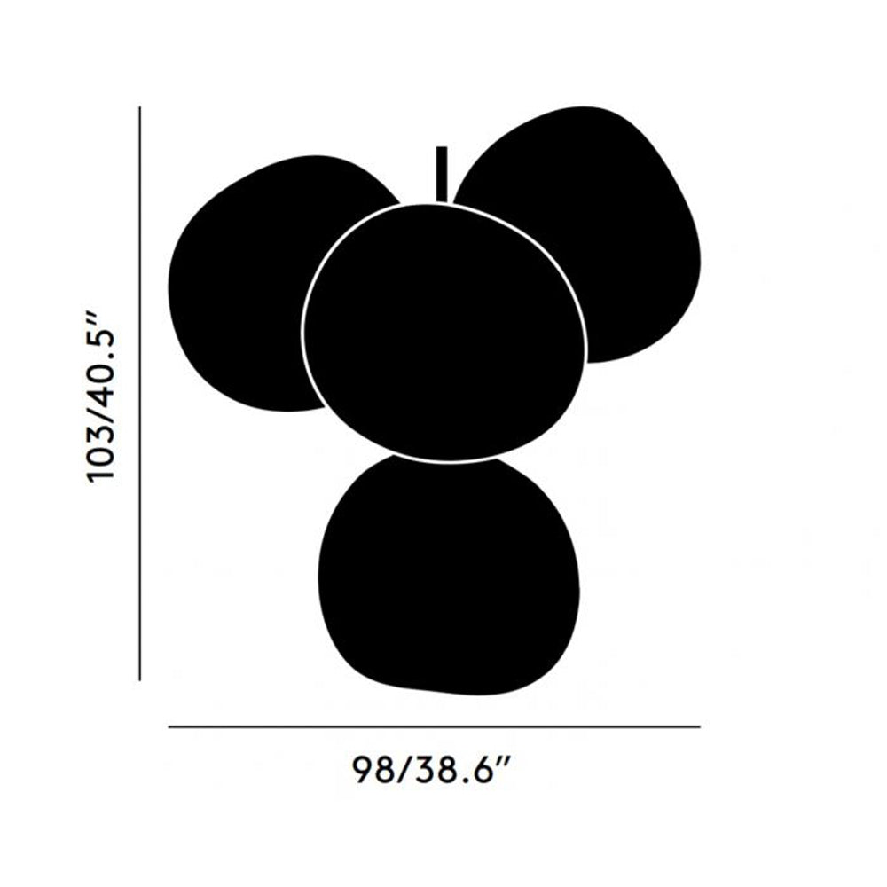 Melt Chandelier - Chrome