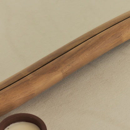 Aaliyah - Warm Wood Irregular Wall Mirror 150cm x 75cm