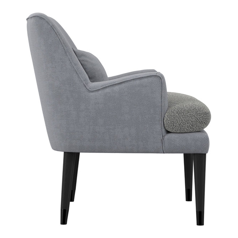 Albieny Accent Chair - Soft Grey