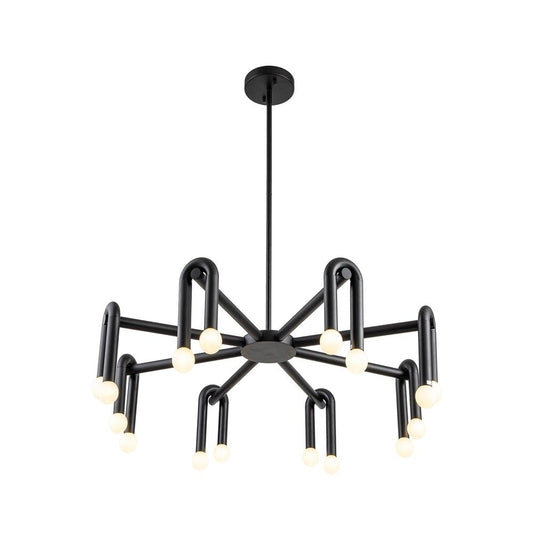 Melt 2 Pendant Lamp - Matt Black