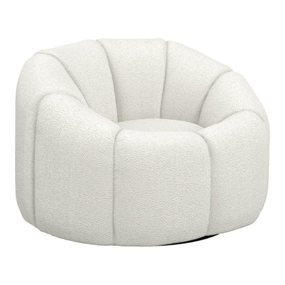 Sia Swivel Accent Chair - Ivory