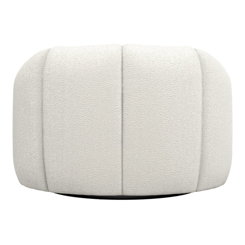 Sia Swivel Accent Chair - Ivory