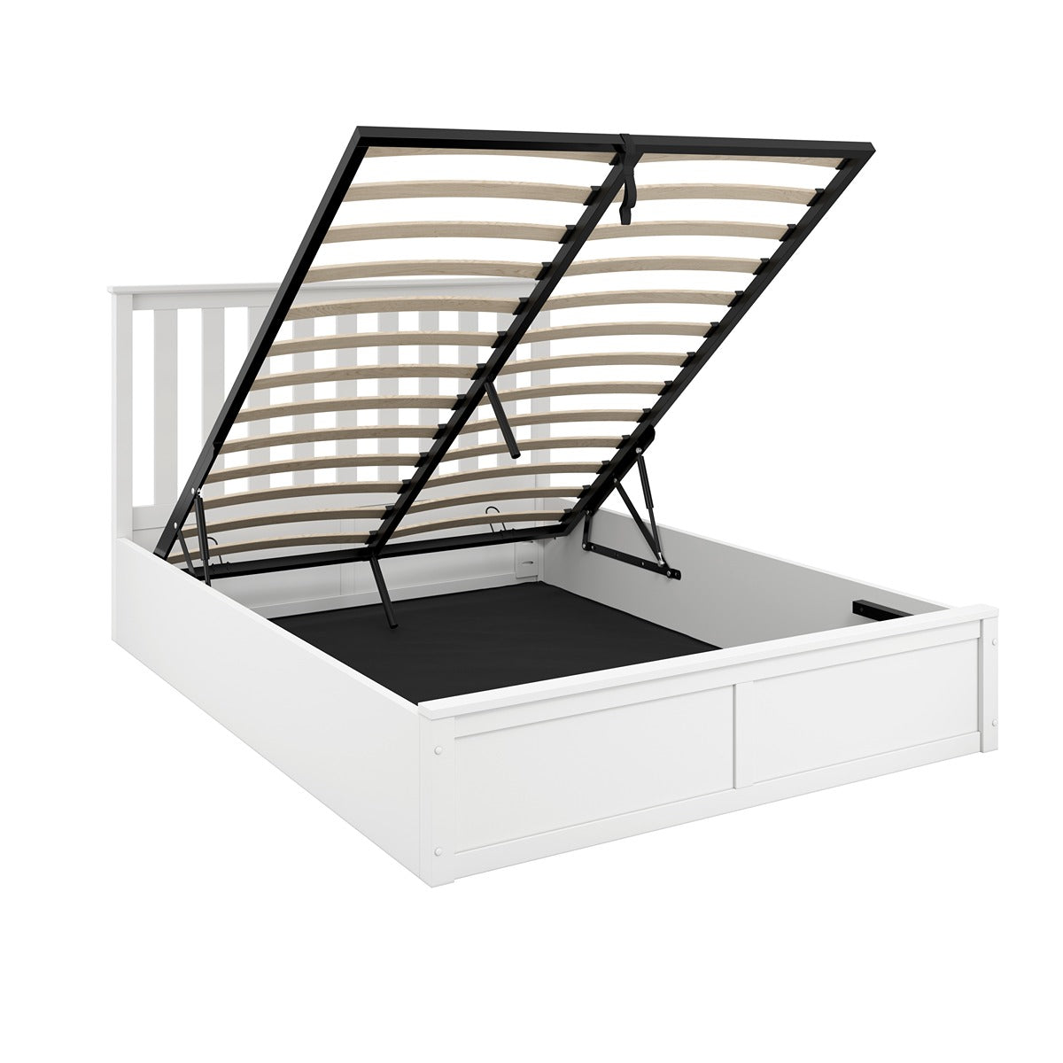 Canterbury Double Bed - White