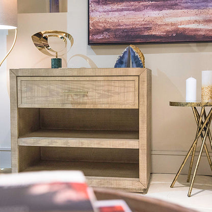 Raffles Bedside Table - Natural