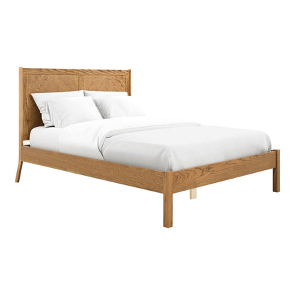 Lula Double Bed - Smoked Wood