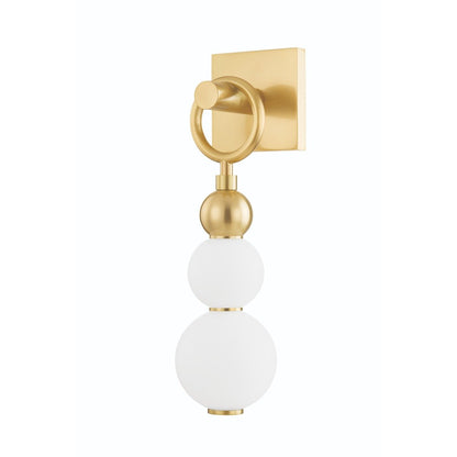 Perrin 1 Light Wall Sconce - Aged Brass