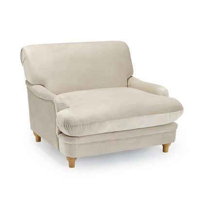 Pippa Chair - Beige Velvet