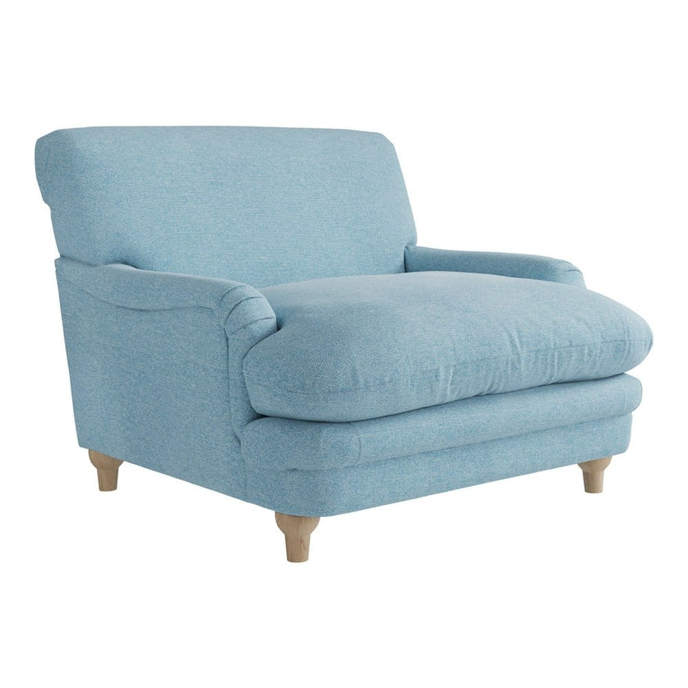 Pippa Armchair - Duck Egg Blue Weave