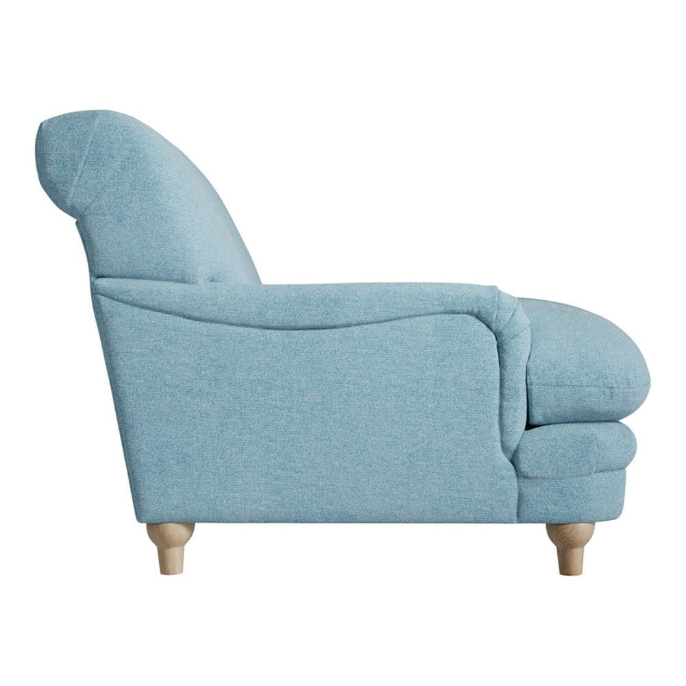 Pippa Armchair - Duck Egg Blue Weave