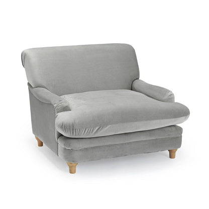 Pippa Chair - Grey Velvet