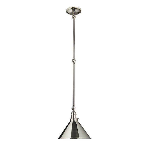 Provence 1 Light Wall Light - Polished Nickel