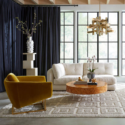 Beaumont Lounge Chair - Varese Lichen