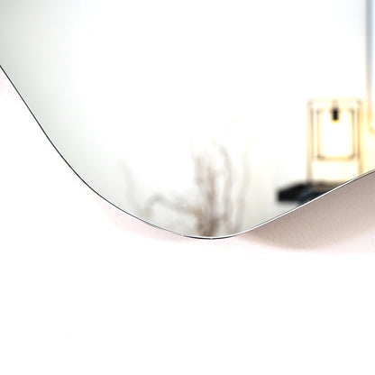 Edge - Large Frameless Irregular Pond Mirror 120cm x 70cm