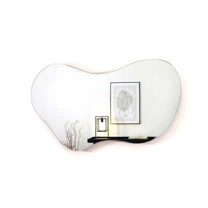 Edge - Large Frameless Irregular Pond Mirror 120cm x 70cm