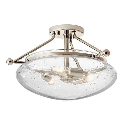 Belle 3 Light Semi-Flush Mount | Outlet