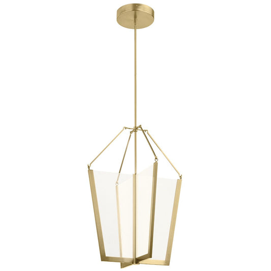 Calters Large LED Foyer Pendant Light