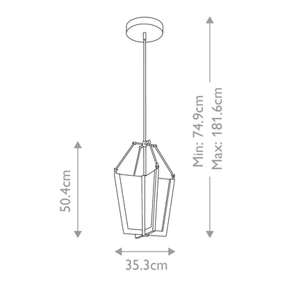 Calters Medium LED Pendant Light