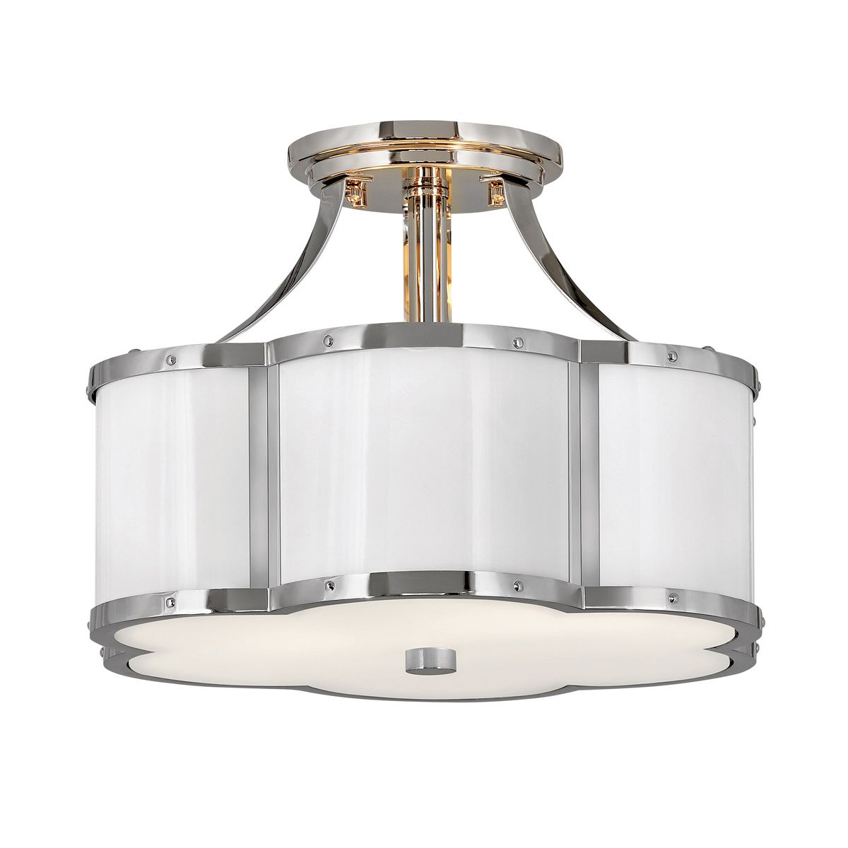Chance 2 Light Semi-Flush Mount Light