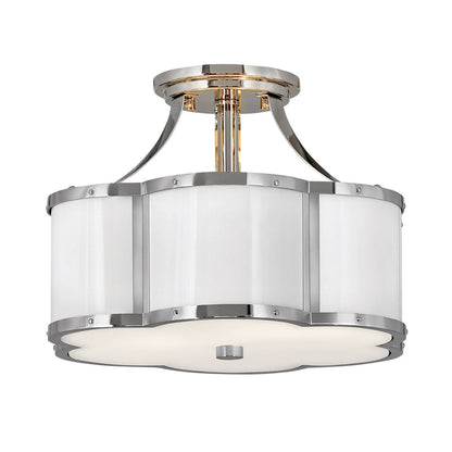 Chance 2 Light Semi-Flush Mount Light