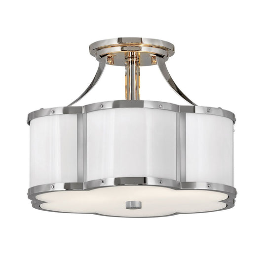 Chance 2 Light Semi-Flush Mount Light
