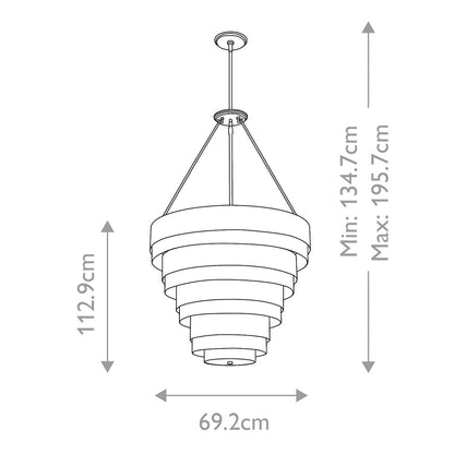 Echelon 8 Light Pendant Light